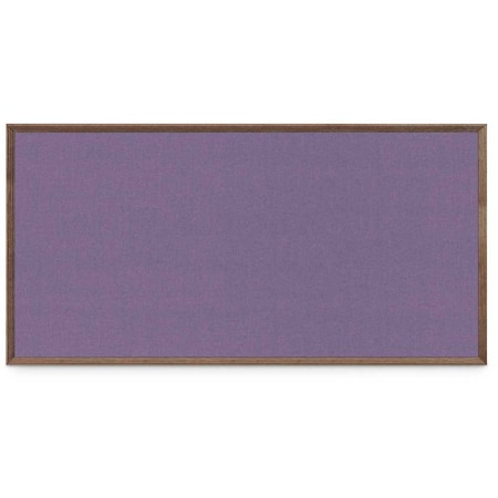 United Visual Products Wood Combo Board, 96"x48", Cherry/White Porcelain & Cork UVDECORK9648OAK-CHERRY-WHTPORC-CORK